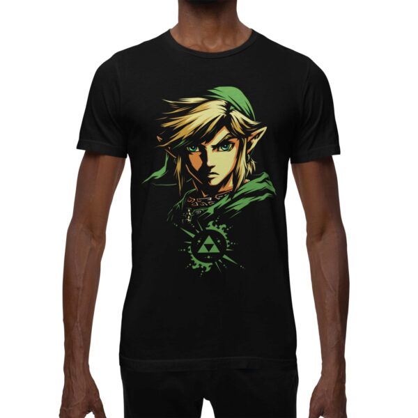 Camiseta Adulto Nerd - Lenda de Hyrule