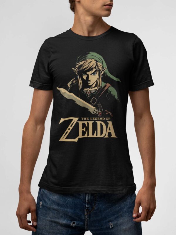 Camiseta Adulto Nerd - Lenda de Hyrule